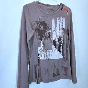 M Line Artwear by Milla Long Sleeve Shirt Size M